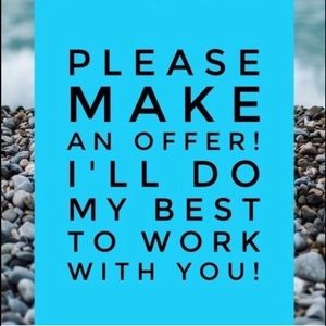 ✏️REASONABLE OFFERS ARE APPRECIATED